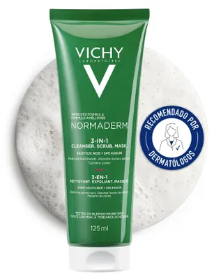 Obrázek produktu pro Peeling, čisticí přípravek a maska 3 v 1, 125 ml