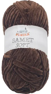 Produktbild von SAMET-Garn - 100g / 100 m - Braun