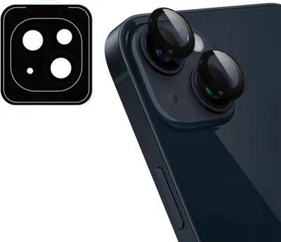 Produktbild von imoshion 2er-Pack Objektivschutz für Kamera für das iPhone 15 / 15 Plus - Schwarz