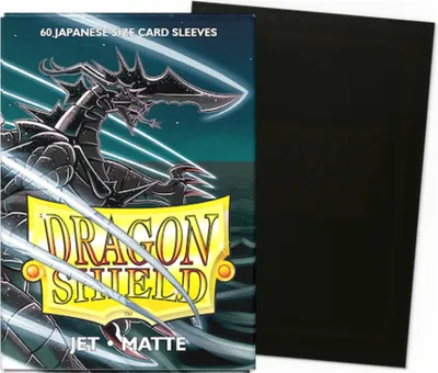 Immagine prodotto di Manicotti Dragon Shield - Jet opaco (60 manicotti)