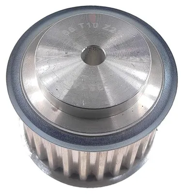Obrázek produktu pro Řemenice, šířka: 10 mm, 27 zubů, řemen 50 mm, hliník, T10, Ozdowski