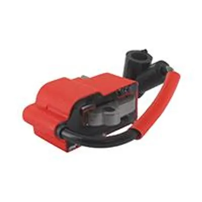 Image de Bobine d'allumage électronique, adaptable aux modèles Dolmar PS32, PS35 – modèles Makita EA3200, EA3500. Remplace la pièce d'origine 125143.