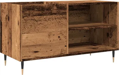 Zdjęcie produktu dla vidaXL Szafka panelowa o wyglądzie odzyskanego drewna 84,5x38x48 cm materiał drewnopochodny