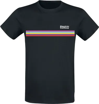 Produktbild von Electric Callboy T-Shirt Herren Stripe schwarz 3XL