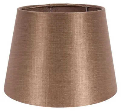 Produktbild von Lampenschirm, 20 cm Durchmesser, rund, erdbeerbeige, aus Stoff