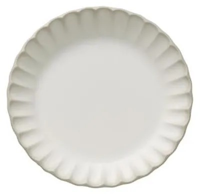 Produktbild von APS 85604 Teller ARUMI - Melamin, Ø 26 cm, weiß/beige, stapelbar, spülmaschinengeeignet