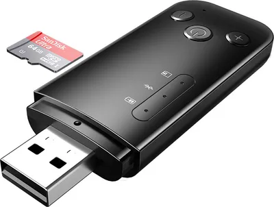 Produktbild von Usb Bluetooth-kompatible 5.0 Sender Receiver Adapter für Tv Pc Kopfhörer Home Stereo Auto Lautsprecher schwarz