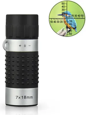 Productafbeelding van INF 7x18 Monoculaire Telescoop met Afstandsmeter - Compact & Draagbaar voor Golf & Outdoor