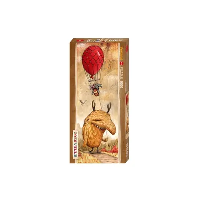 Image de Puzzle 1000 pièces Ballon Rouge Heye 29743