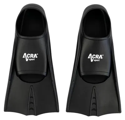 Obrázok produktu pre Acra krátke tréningové plutvy, čierne, 40-42
