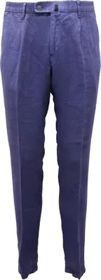 Zdjęcie produktu dla 1273AT pantalone uomo VIGANO' męskie spodnie lniane niebieskie