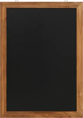 Produktbild von EUROPEL Kreidetafel mit Holzrahmen 600 x 840 mm natur
