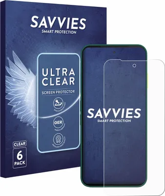 Produktbild von 6x Für Fairphone 6 Schutzfolie Savvies Displayschutz Display Schutz Folie Klar Transparent