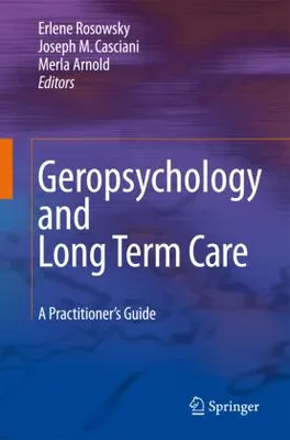 Produktbild von Geropsychology and Long Term Care