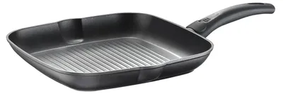 Grillpfanne 28x28 cm, Aluminium, Antihaft, Induktion