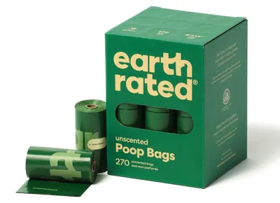 Obrázok produktu pre Earth Rated, vrecko na exkrementy pre psov, zaručene odolné proti pretečeniu a extra hrubé
