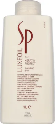 Produktbild von Wella Professionals System Professional LuxeOil Keratin Protect Shampoo, 1000 ml, Shampoo, Professionell, Unisex, Alle Haare, Dünnes Haar, Ernährung, Schutz