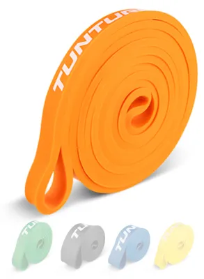 Image de Bande de force powerband extra léger pour musculation orange