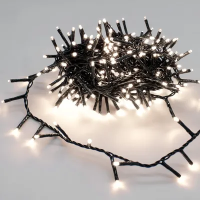 Produktbild von Weihnachts Lichterkette 80 LED - (kalt) weiß - OHNE TIMER