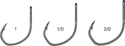 Produktbild von VMC 7236 Single for Spoon Hook - Angelhaken, Größe/Packungsinhalt:Gr. 1 / 9 Stück