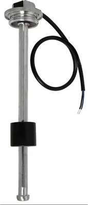 Image de Capteur de niveau de liquide vertical en acier inoxydable 30 cm, Osculati 27.170.30