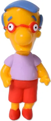 Produktbild von TE-Trend The Simpsons Spielzeug Figuren Springfield Limited Edition Series 3 Sammler Toy Milhouse Van Houten 70mm mehrfarbig