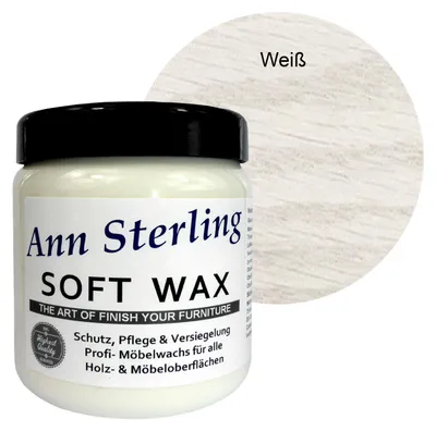 Produktbild von 250ml - Contura Ann Sterling Soft Wax Holzwachs Möbelwachs Möbelpolitur Bienenwachs - Weiß