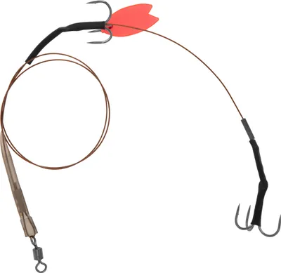 Image de Bas de ligne en acier Mikado - Bas de ligne pour appâts - Double hameçon Deadbaid N° 8 HDD-1-08