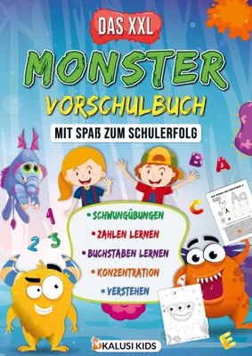 Produktbild von Das XXL Monster Vorschulbuch