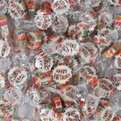 Produktbild von Amore Sweets Rocks Bonbons Happy Birthday 1kg