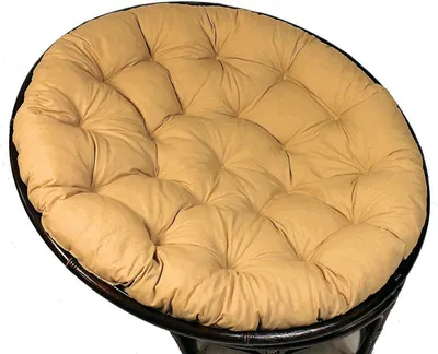 Produktbild von Polster für Papasansessel , Auflage , Ersatzpolster Papasan D 130 cm , Stoff Loneta beige