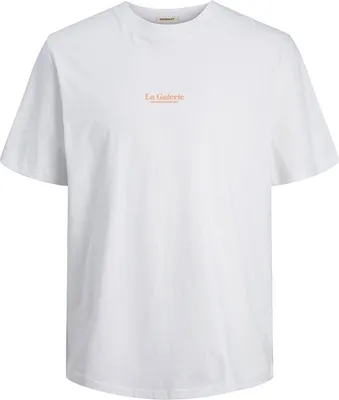 Produktbild von Jack & Jones Noto Back Kurzarm-t-shirt Weiß S Mann Weiß S