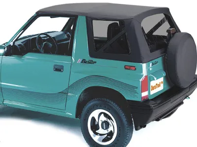 Obrázok produktu pre Mäkká vrchná časť náhradného topu Suzuki Vitara 88-04 tónované okná