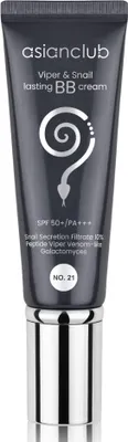 Image de AsianClub Viper & Snail Lasting BB Cream Crème BB multifonctionnelle No.21 SPF50+, 50 g