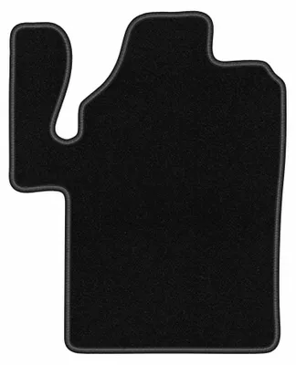 Produktbild von Fahrermatte Velours für Mercedes Viano W639 2003-2014 (Transporter) – 1-tlg, Schwarz, passgenau – Wielganizator BASIC
