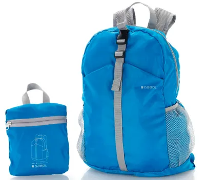 Image de Sac à dos de voyage pliable 800030 ; bleu