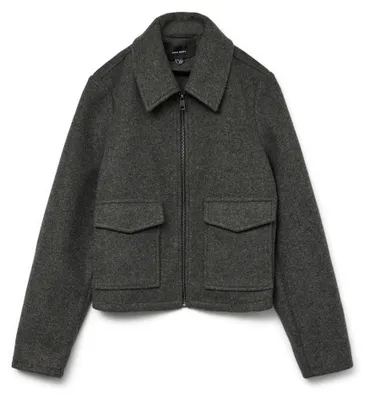 Produktbild von Vero Moda 10331731-M, Weiblich, Erwachsener, Reißverschluss, Polyester, Grau
