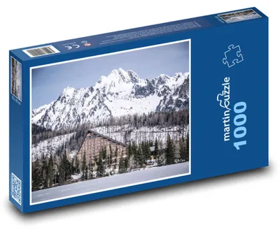 Obrázek produktu pro Puzzle 1000 Štrbské Pleso v zimě - martinpuzzle