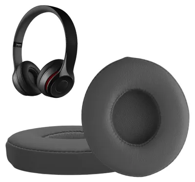 Produktbild von kwmobile 2x Ohr Polster für Beats Solo 2 Wireless / Solo 3 Wireless Ohrpolster - Ersatz Ohrpolster - Kopfhörer Ersatzteile - Kopfhörer Ersatzpolster