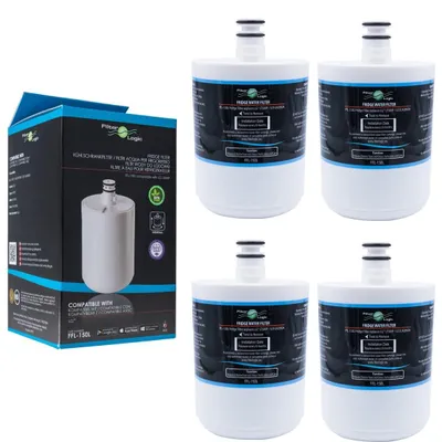 Produktbild von 4x Wasserfilter, kompatibel mit LG ADQ72910901