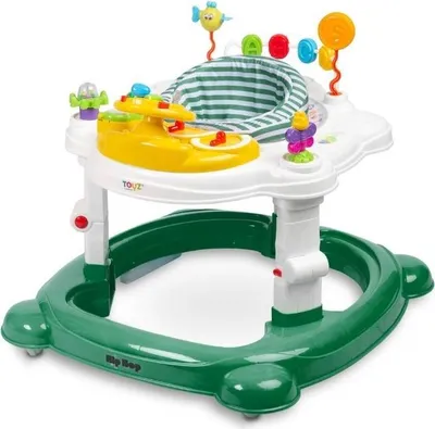 Produktbild von Toyz HIPHOP Lauflernhilfe fr Babys ab 6 Monaten, Laufen Lernen - Dunkelgrn