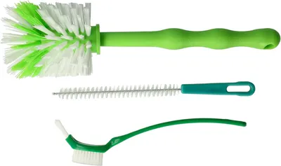 Produktbild von Reinigungsbürsten-Set (3-teilig) für gängige Küchenmaschinen, z.B. Thermomix