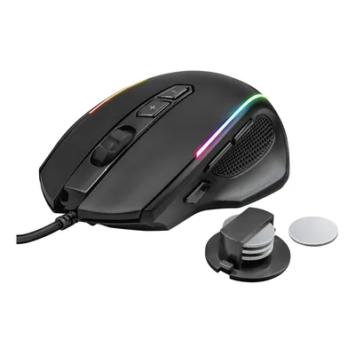 Zdjęcie produktu dla Trust GXT 165 Celox, Po prawej stronie, Optyczny, USB Typu-A, 10000 DPI, Czarny