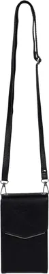 Image de styleBREAKER Mini sac à bandoulière avec rabat en V et détail métallique | Petit sac pour portable à porter autour du cou | Sac crossbody élégant avec poches pour cartes pour femmes