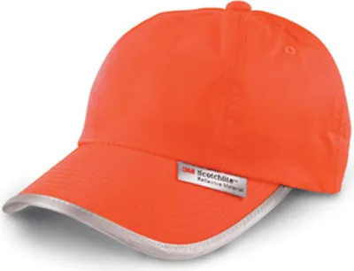 Produktbild von Result Headwear RC035X | High Viz Cap / Kappe / Mütze / Hut - Farbe: Fluorescent Orange - Größe: One Size
