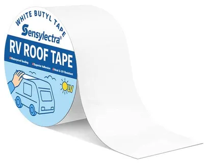 Productafbeelding van Solidchoice - Butylrubber Waterdichte Dichtband voor Caravans, 10 cm x 10 m