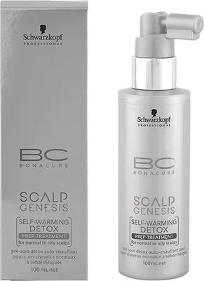 Produktbild von Schwarzkopf BC Bonacure Scalp Genesis Detox treatment 100ml - entgiftendes serum für normale oder fettige haut