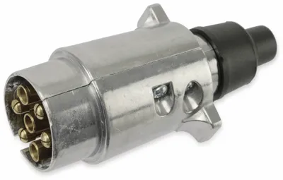 Zdjęcie produktu dla Złącze do przyczepy samochodowej, 7-pinowe, odlew aluminiowy