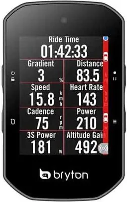 Image de Bryton Rider S500T Dual Sensor Kit cardiofréquencemètre Béquille avant Kit sportif