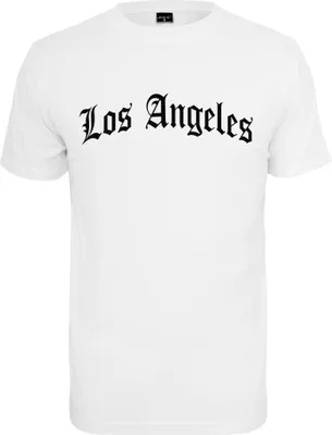 Obrázok produktu pre Pánské tričko Mr. Tee Los Angeles Wording Tee white - S
